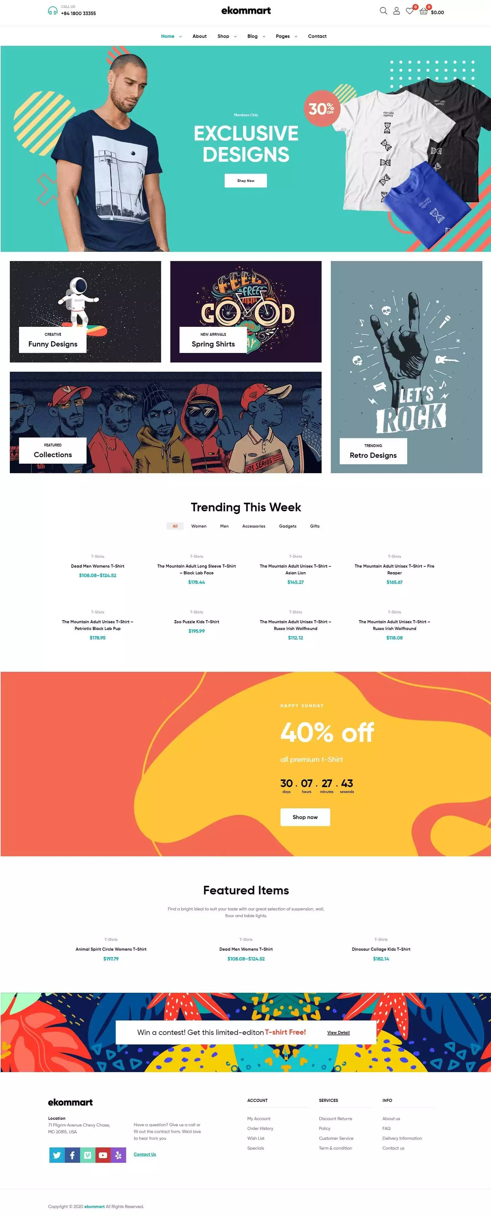 Shopify storefronts