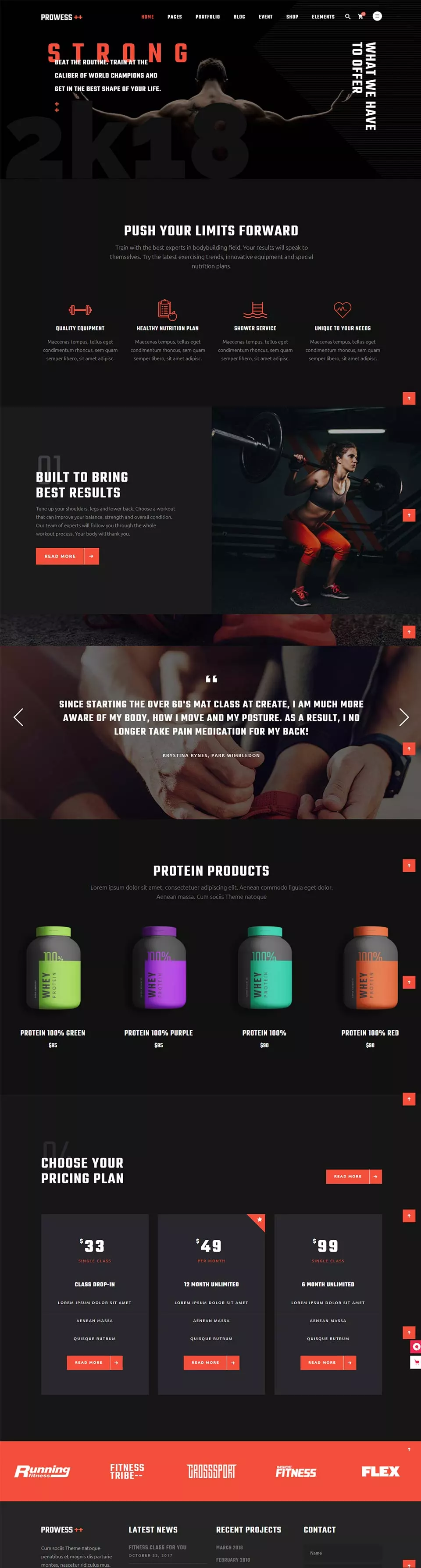 Fitness & lifestyle
