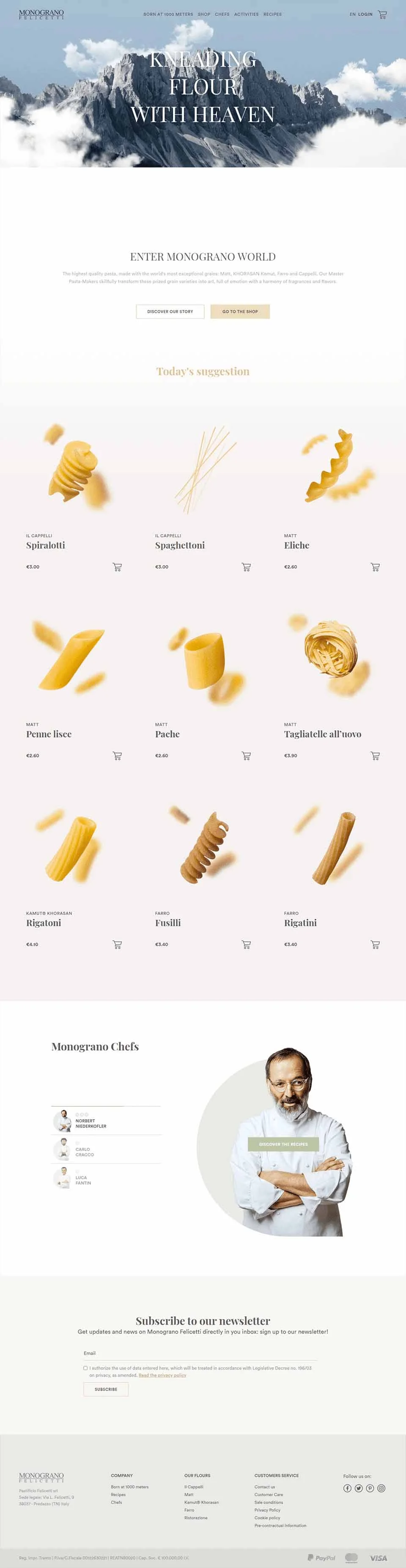 Food Shopify project 2