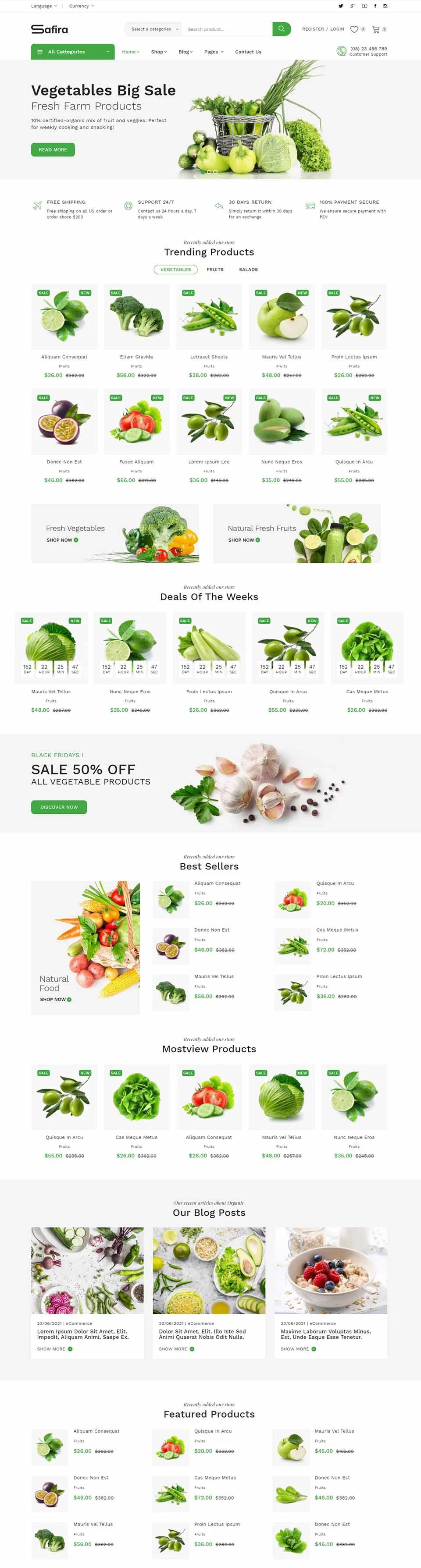 Food Shopify project 3