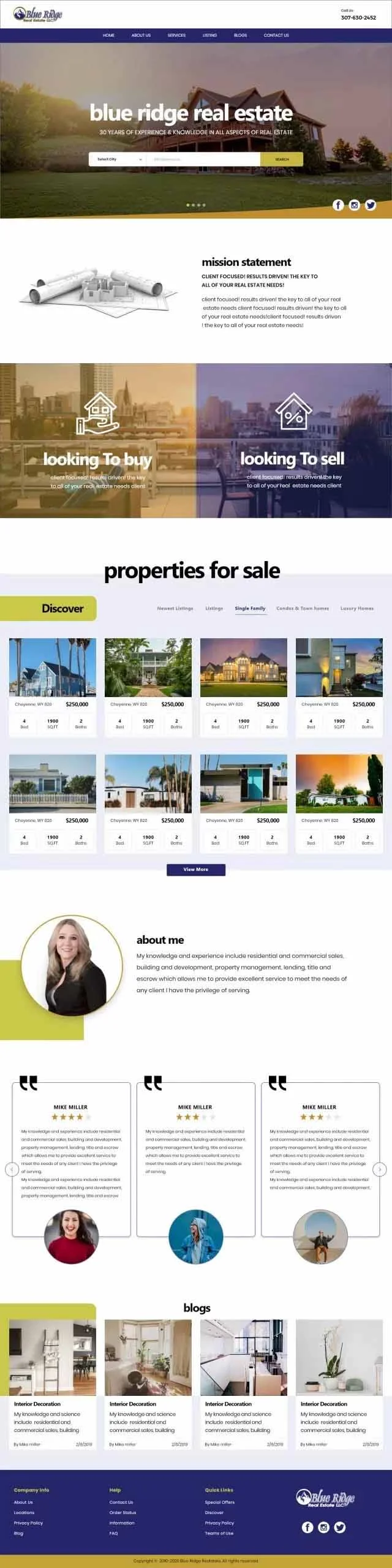 Real Estate Shopify project 4
