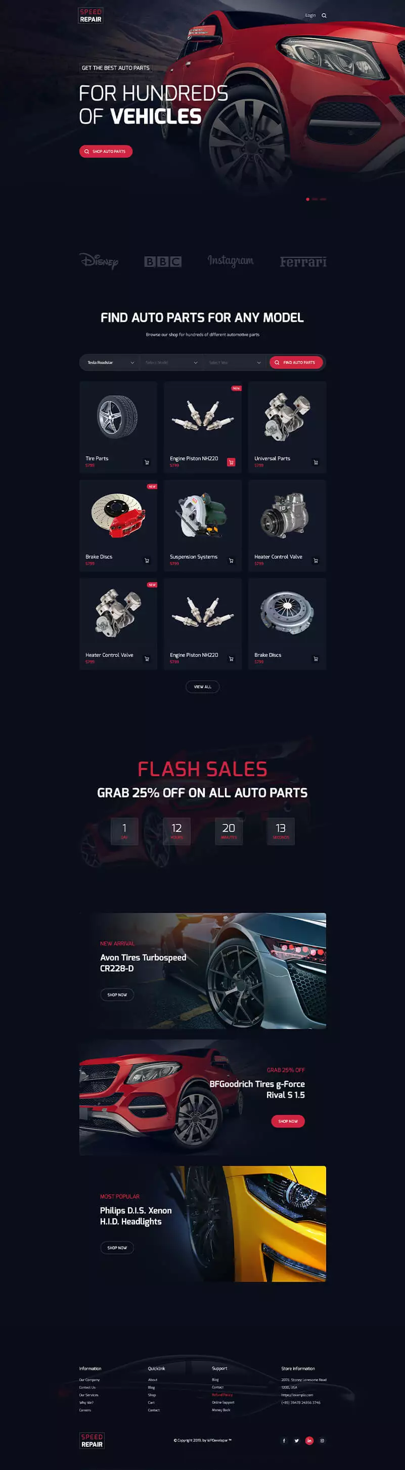 Transport Shopify project 8